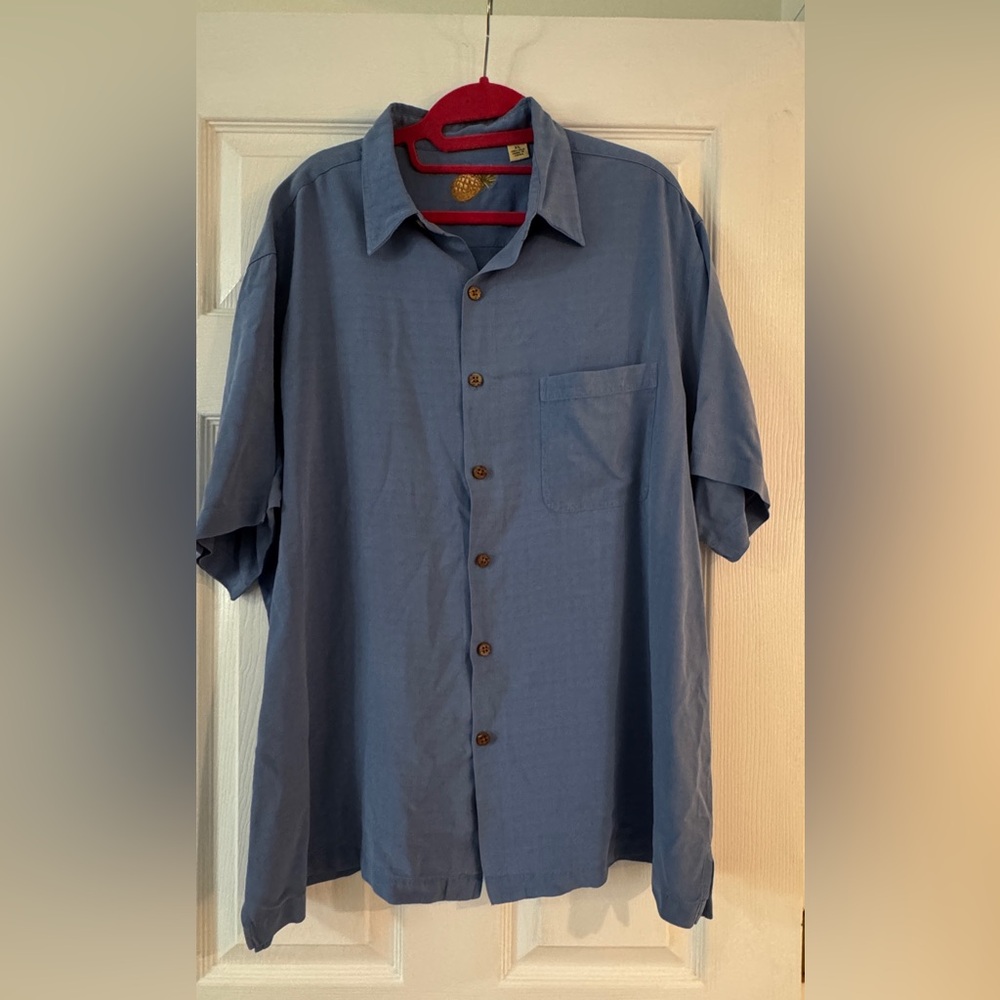 Men's Blue Casual Shirt